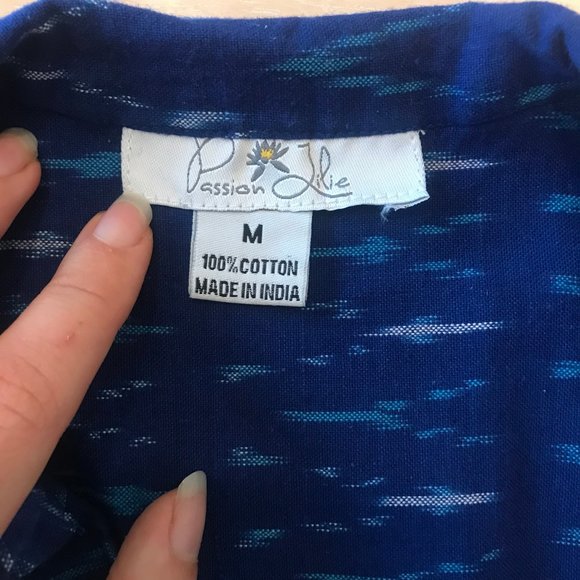 Passion Lilie- Block print dress-Medium - Picture 4 of 5